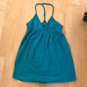 Billabong tback crochet cup dress. Size small